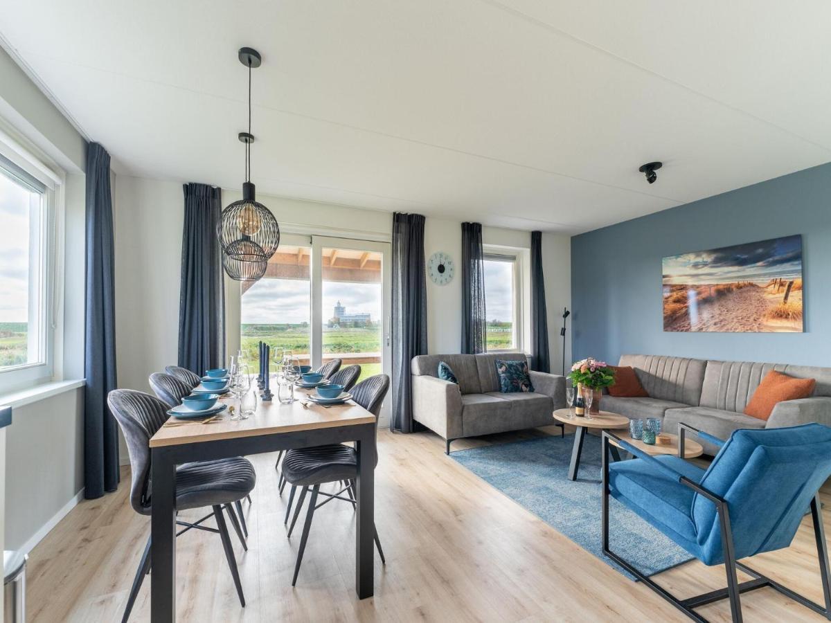Modern Holiday Home By The Sea With Sauna Scherpenisse Buitenkant foto